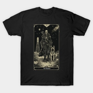 The Wanderer Tarot Card Fallout T-Shirt